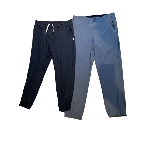 Vuori Performance Pants Joggers Charcoal Gray Athletic...